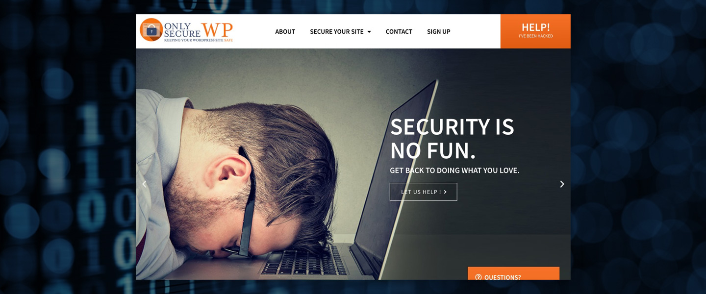 security services website