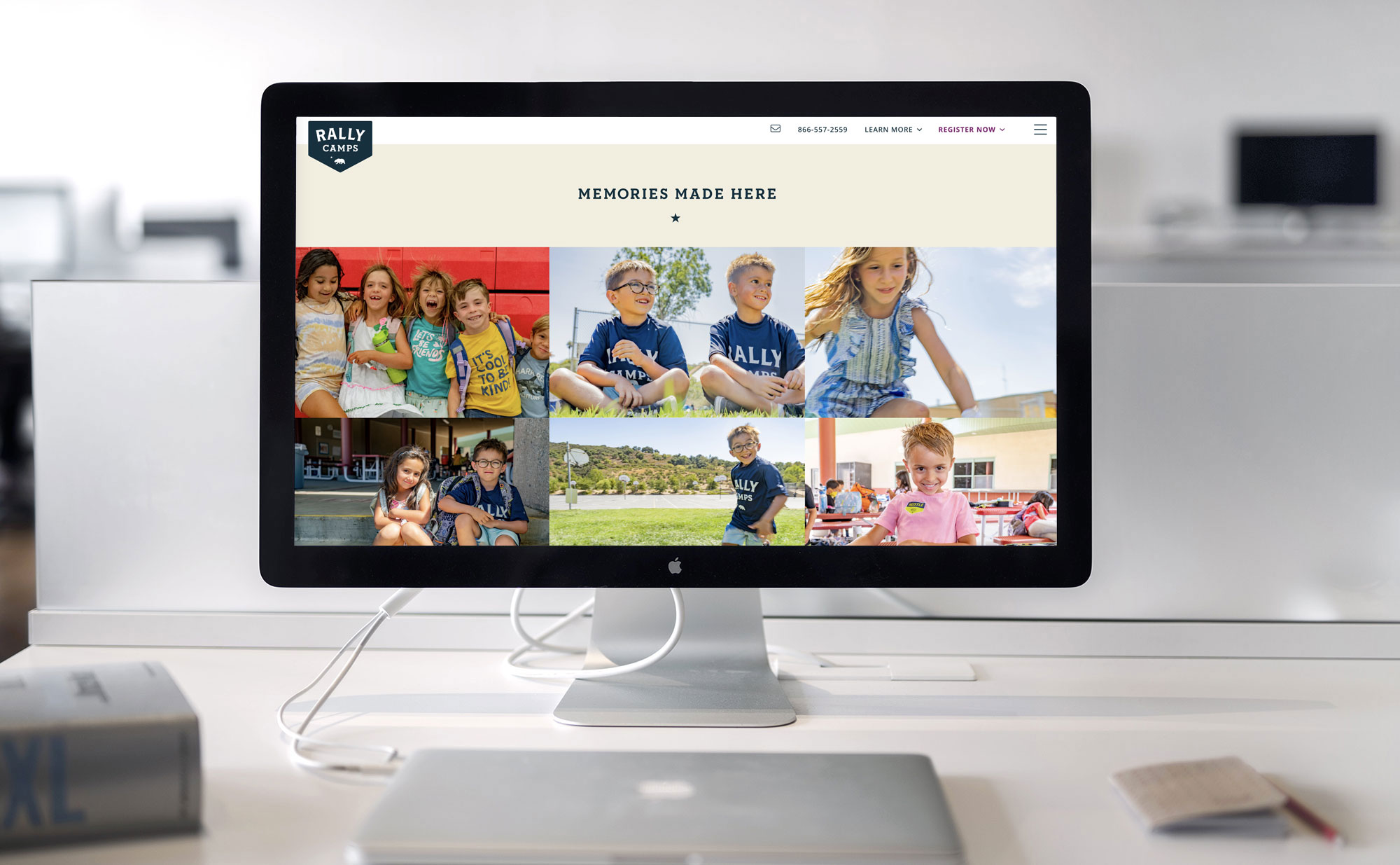 responsive websites for summer camps
